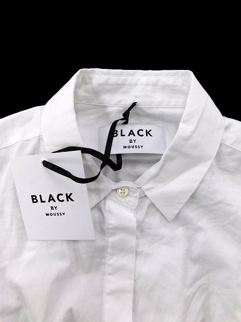 未使用品 ブラック バイ マウジー BLACK by moussy タグ付き シャツ 