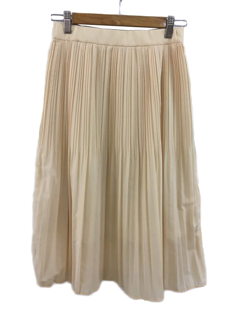 ビス Vis スカート プリーツ ロング ウエストゴム F ベージュ レディース 173 ベクトルパーク