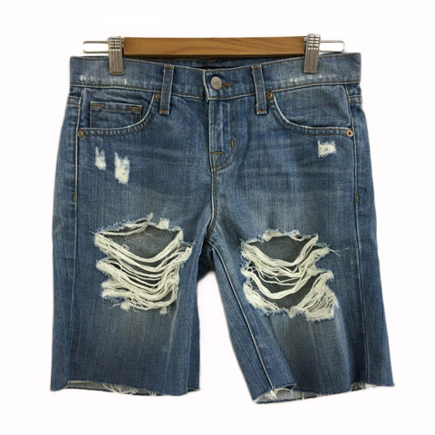 ジェイブランド J Brand パンツ ハーフ デニム ジーンズ ジップフライ ダメージ加工 23 青 ブルー レディース 173 ベクトルパーク ジェイブランド J Brand パンツ ハーフ デニム ジーンズ ジップフライ ダメージ加工 23 青 ブルー レディース 173 ベクトルパーク