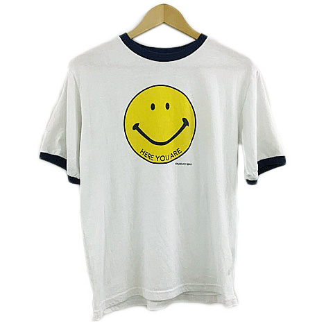 コーエン Coen Tシャツ プルオーバー クルーネック プリント 半袖 Large 白 紺 ホワイト ネイビー レディース 173 ベクトルパーク コーエン Coen Tシャツ プルオーバー クルーネック プリント 半袖 Large 白 紺 ホワイト ネイビー レディース 173 ベクトルパーク