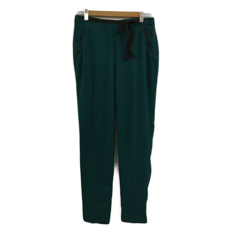 ザラ ベーシック Zara Basic パンツ テーパード ロング リボン Usa S 緑 グリーン レディース 173 ベクトルパーク