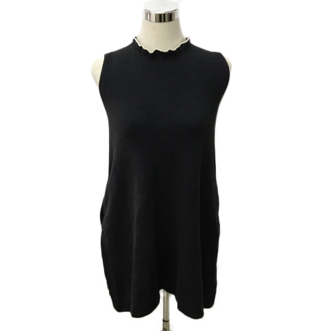 ジルバイジルスチュアート Jill By Jillstuart ワンピース Iライン ミニ ニット ノースリーブ Fr 黒 ブラック レディース 173 ベクトルパーク