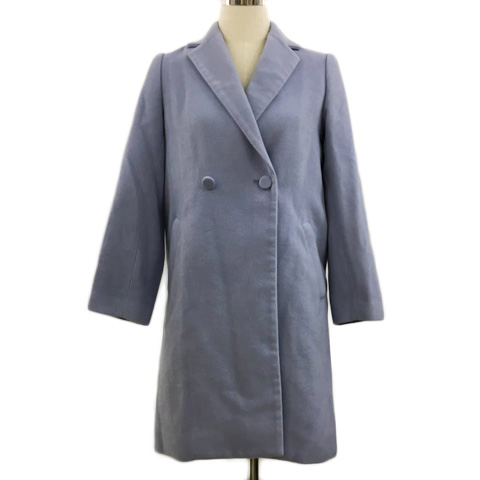 ローズブリット Rosebullet コート テーラード ダブル 長袖 1 水色 ライトブルー レディース 173 ベクトルパーク