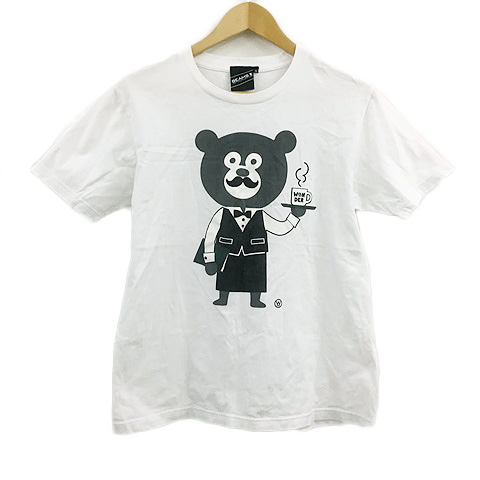 ビームスティ Beams T Art For Everyday Tシャツ クルーネック プリント 半袖 M 白 ホワイト メンズ 173 ベクトルパーク