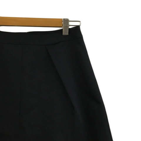 【美品】Spick & Span スピックアンドスパン タフタ膝丈スカート38黒 Spick & Span（スピックアンドスパン）の「ドットタフタ
