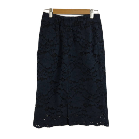 ガリャルダガランテ GALLARDAGALANTE スカート タイト 膝丈 総レース  