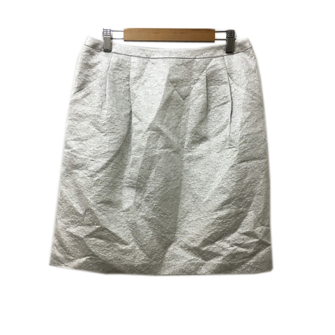 自由区 オンワード樫山 Dutel Creation スカート 台形 ミニ タック  