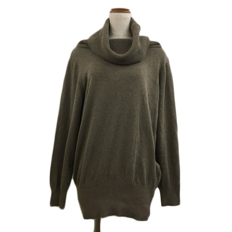 アンドイット and it セーター ニット チュニック プルオーバー オフ  