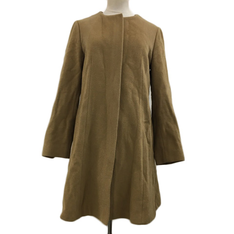 【新品】アダムエロペ⭐︎メリノウール ダブルフェイス コート　マフラー付 アダム エ ロペ ADAM ET ROPE' 《マフラー付き》メリノウール ダブル