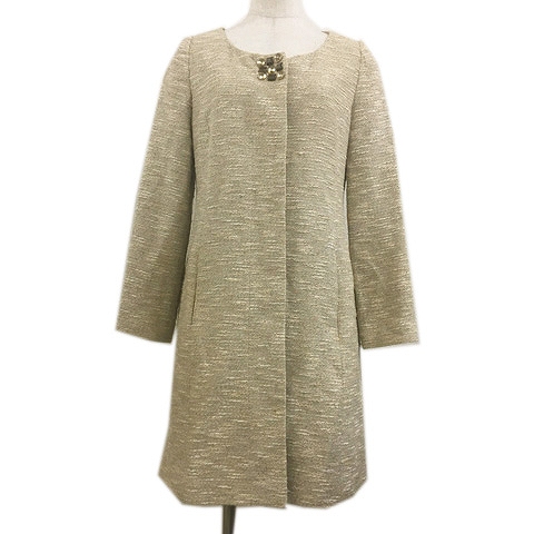 アローズJewel Changes スプリングコートツイード36｜レディース 