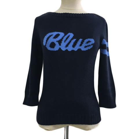バーバリーブルーレーベル BURBERRY BLUE LABEL セーター ニット プル 