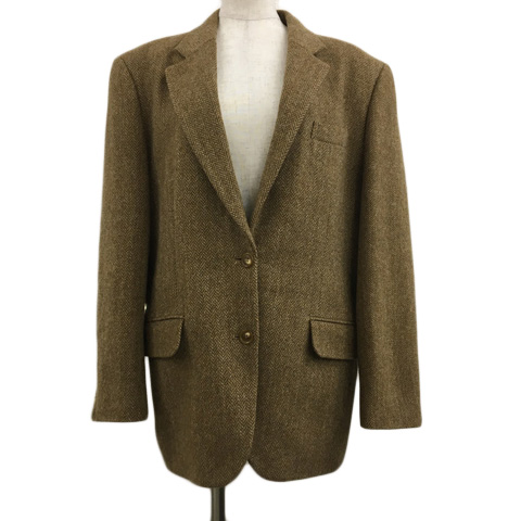 ニューヨーカー NEWYORKER ジャケット テーラード シングル ウール  