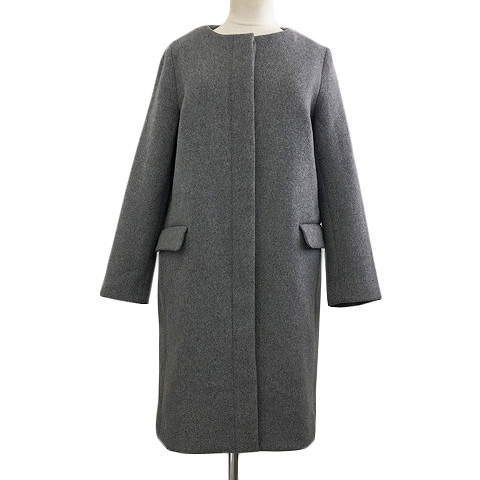 IENA メルトンノーカラーコート （冬に大活躍！【IENA/イエナ  