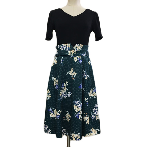 シュプリームララ 花柄ワンピース 新品未使用品 不条理 