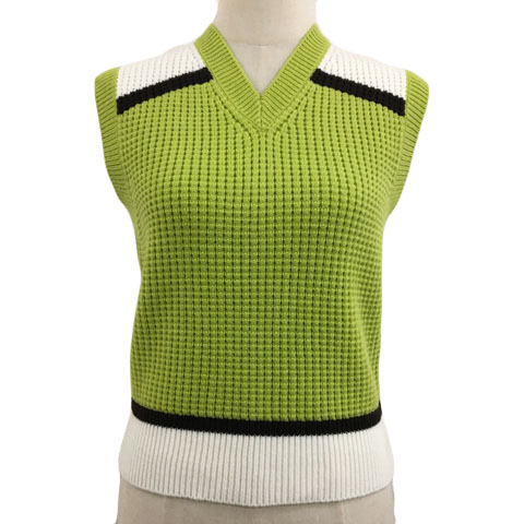 ユニクロ UNIQLO ×MARNI ベスト ニット プルオーバー Vネック ライン