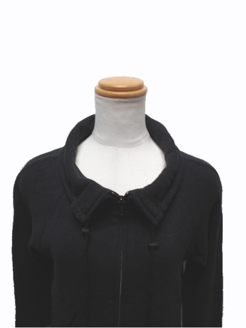 タバサ Tabasa ジャージ風ワンピース 36 ブラック 黒 Ft 176 ベクトルパーク