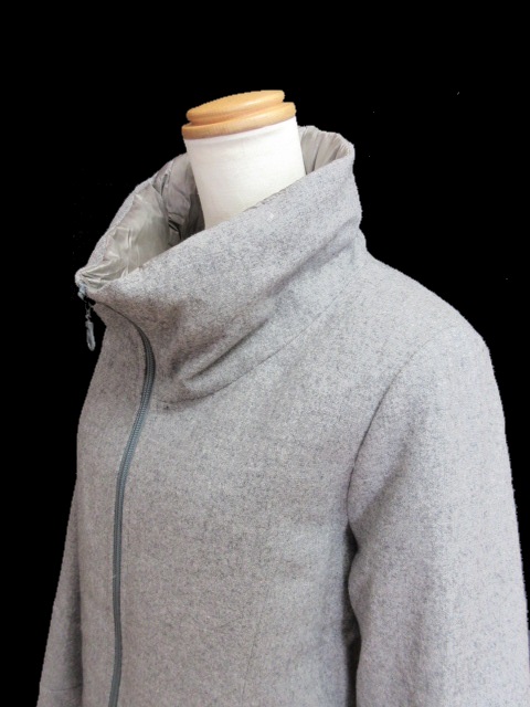 メルヴェイユヴァント MERVEILLEUX VENTE ダウンコート ウール切替 M