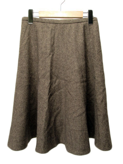 マックスマーラステュディオ Max Mara Studio スカート フレア ウール  