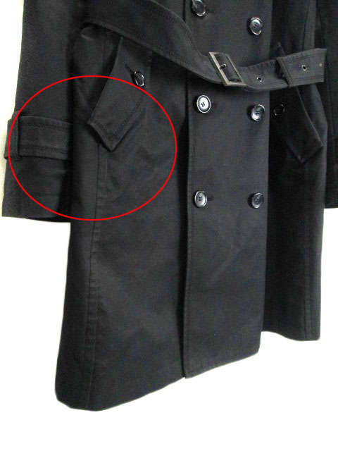 コムサイズム Comme Ca Ism コート トレンチ ダブル ベルト Xl 黒 メンズ 176 ベクトルパーク コムサイズム Comme Ca Ism コート トレンチ ダブル ベルト Xl 黒 メンズ 176 ベクトルパーク