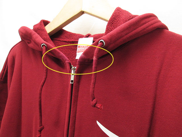 楽天イーグルス パーカー ジップアップ 37 嶋 基宏 M 赤 メンズ