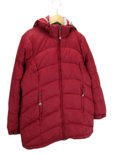 エルエルビーン L L Bean ジャケット ブルゾン ダウン フード S 赤 レディース 176 ベクトルパーク
