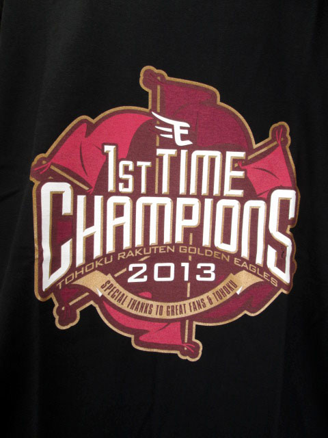 楽天イーグルス Tシャツ 2013 初優勝 全員サイン M 黒 メンズ