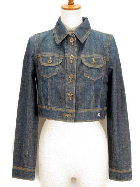 バーバリーブルーレーベル BURBERRY BLUE LABEL ジャケット デニム G