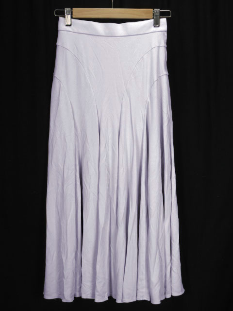 チャコット Chacott 社交ダンス スカート フレア ロング M 紫