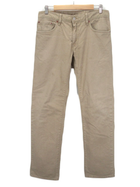リーバイス Levi S 502 パンツ チノパン ストレート 白タブ 32 ベージュ メンズ 176 ベクトルパーク