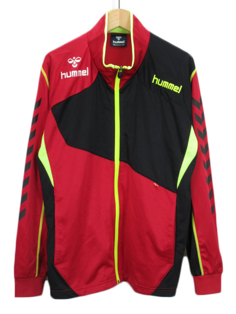ヒュンメル ウォームアップジャケット M 20(レッド) ヒュンメル)hummel サッカー ウォームアップジャケット HAT2059[メンズ