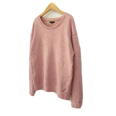 ジョーズ Joe S トレーナー スウェット ダメージ加工 Xs ピンク メンズ 176 ベクトルパーク