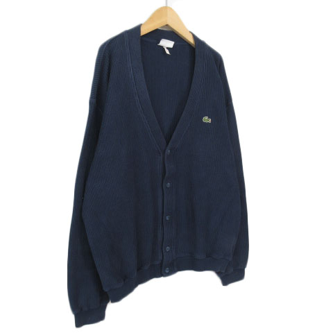 ラコステ LACOSTE カーディガン ニット Vネック コットン 5 国内正規 