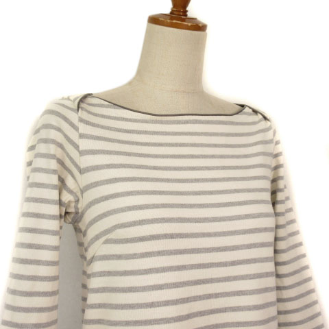 ニーム NIMES ワンピース プルオーバー ボーダー 七分袖