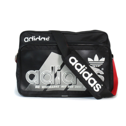 70'S ビンテージ アディダス ショルダーバック デサント製 日本製 青 70´S ビンテージ アディダス ショルダーバック デサント製 日本製 青