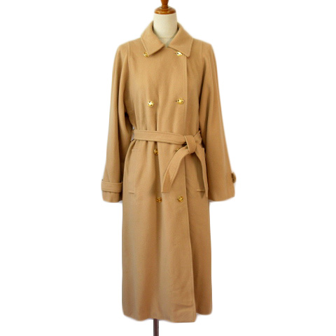 セリーヌ CELINE ビンテージ トレンチコート フランス製 ベージュ