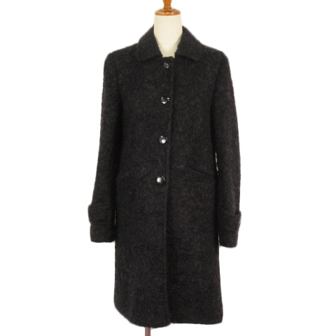 Spick &span黒コート spick&span スピックアンドスパン ダブルフェイス