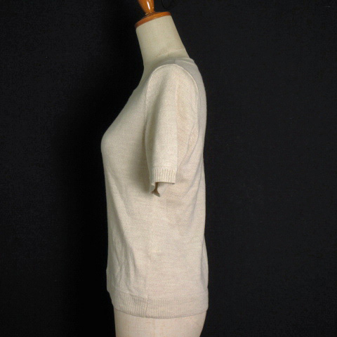 ニューヨーカー NEWYORKER カットソー スクエアネック ティアード 長袖 ◇ NEWYORKER ニューヨーカー スクエアネック フリル カットソー M