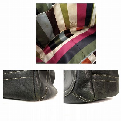 【美品】コーチ トートバッグ エルゴ ブラック レザー 11285 コーチ COACH 11285 バッグ エルゴ レザー トート 黒 ブラック