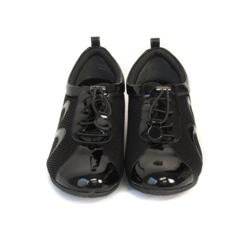 ビースリー B Three シューズ スニーカー ヒール メッシュ エナメル 24 黒 ブラック レディース 176 ベクトルパーク