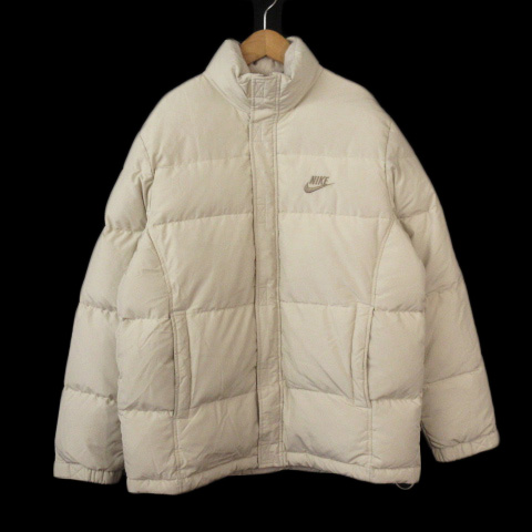 ナイキ NIKE ダウンジャケット L 国内正規 アイボリー ベージュ メンズ  