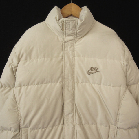 ナイキ NIKE ダウンジャケット L 国内正規 アイボリー ベージュ メンズ  