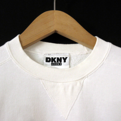 ダナキャランニューヨーク DKNY JEANS 90s USA製 トレーナー クルー 