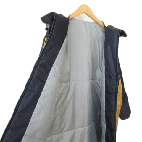 ミズノ MIZUNO ベンチコート 中綿 M 紺 ネイビー メンズ 176