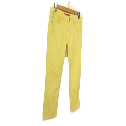 ギャップ GAP JEANS パンツ ジーンズ デニム クロップド 4 黄 イエロー レディース