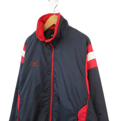 ミズノ MIZUNO 野球 グラウンドコート 中綿 L 紺 ネイビー メンズ 176