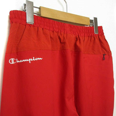 Champion　チャンピオン トラックパンツ レッド ストライプ入り st240318-8-4.jpg