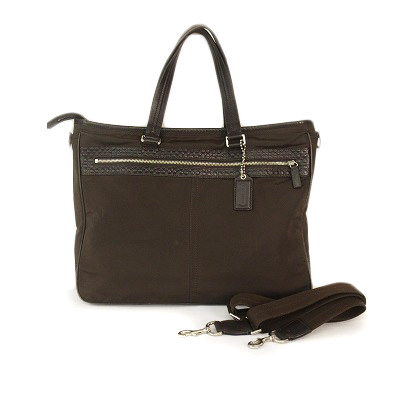 Coach】ビジネスバッグ ブラック 2way コーチ(COACH) 2way バッグ