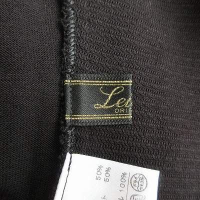 レリアン Leilian カットソー ニット パフスリーブ シフォン 7 レリアン Leilian カットソー ニット パフスリーブ シフォン 7 黒