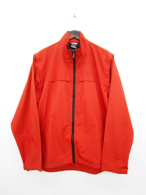 ナイキ Nike Clima Fit ジャケット ブルゾン ジップアップ 2way 刺繍 L 赤 レッド 国内正規 Yt メンズ 178 ベクトルパーク