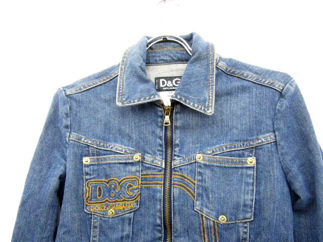 D&G【レディース】デニムジャケットXS 楽天市場】デニムジャケット